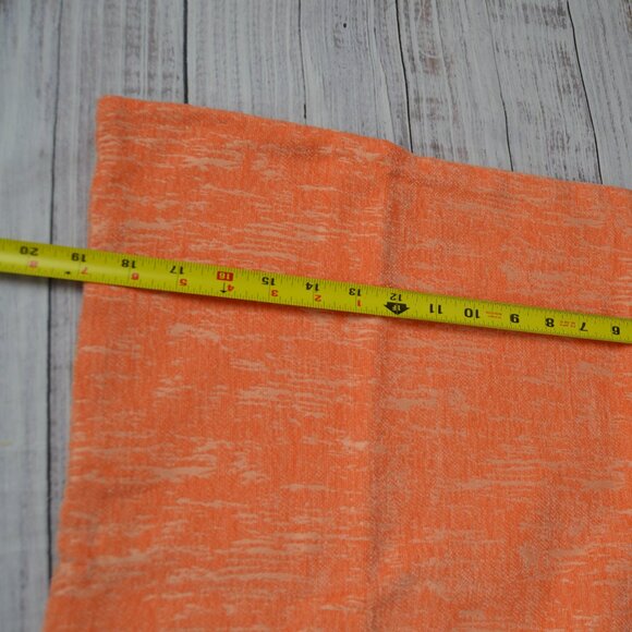 NEW CaliTime Set of 2 Throw Pillow Covers Cases Cantaloupe 20" X 20" - Picture 7 of 9